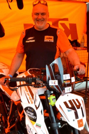 Patrick Thomasset, dans le top 2 du milieu de grille, Superduke #44, Challenge Protwin