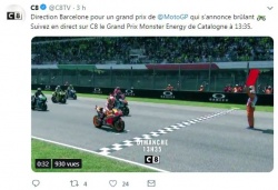 Retransmission gratuite du MotoGP à la TV