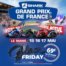 Promo : Black Friday pour le GP de France