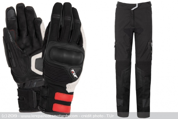 Les gants G-One Lady et le pantalon P-One Lady Les gants G-One Lady et le pantalon P-One Lady