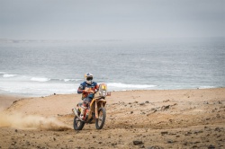 Dakar : Walkner s'impose, Price aux commandes - crédit photo : Frederic Le Floc'h / DPPI