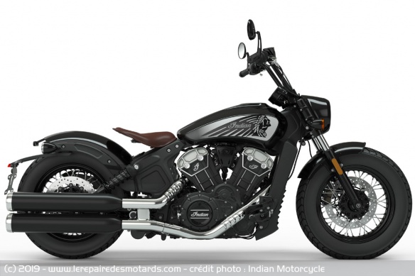 Indian Scout Bobber Twenty Thunder Black Indian Scout Bobber Twenty Thunder Black