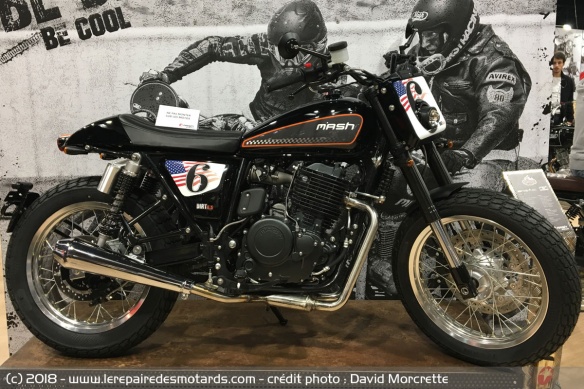 La Dirt 6.5 présentée en novembre dernier au Mondial de la Moto La Dirt 6.5 présentée en novembre dernier au Mondial de la Moto