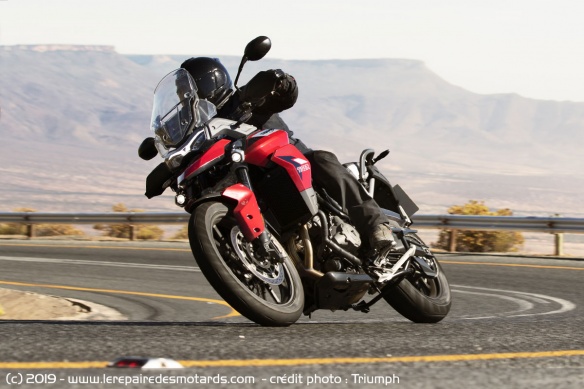 Triumph Tiger 900 GT Pro sur route