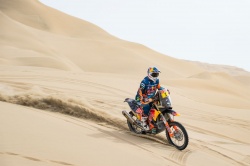 Dakar : la 2e étape pour Walkner - Crédit photo : ASO/A. Vincent/ DPPI