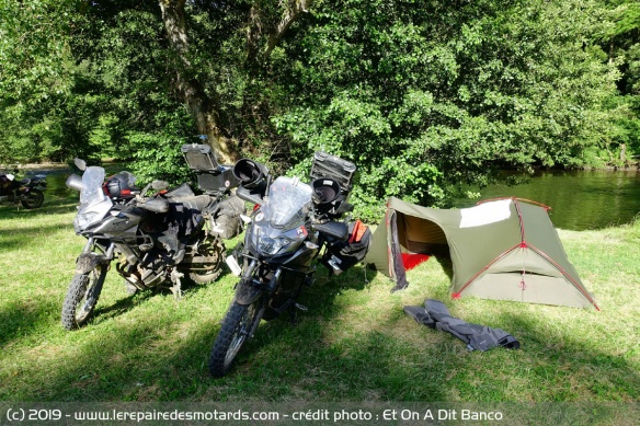 Camping lors de la Vercingétorix
