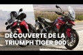 Découverte trail Triumph Tiger 900