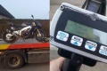 Contrôlé à 238 lieu 80 à moto