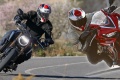 Essai comparo motos Honda CB650R CBR650R