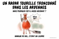 Crobard Un radar tourelle tronçonné Ardennes