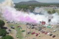 Un burnout simultané 126 voitures