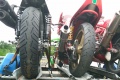 remorque moto malle autoroute