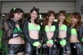 Les umbrella girls Suzuka 8 Hours