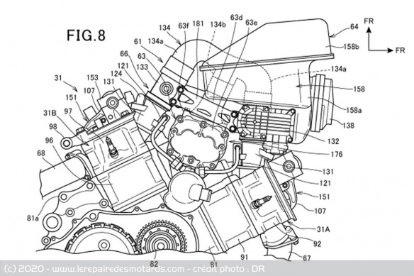 Honda travaille toujours sur son moteur moto suralimenté Honda travaille toujours sur son moteur moto suralimenté