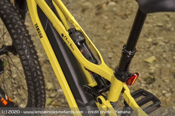 Le cadre 'Dual Twin' du YDX-Moro Le cadre 'Dual Twin' du YDX-Moro