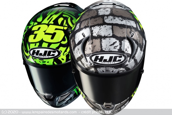 Casque intégral HJC R-PHA 11 Replica Crutchlow Monster