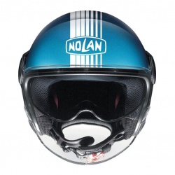 Casque mini-jet Nolan N21 Visor - Flat Sapphire Blue