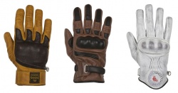 Gants cuir été bicolore Helstons