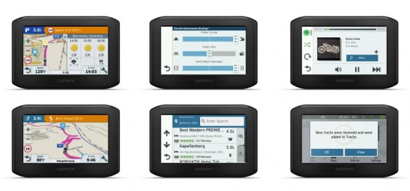 Affichages écran Garmin Zumo 346 LMT-S