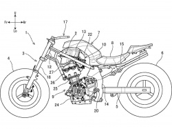 Suzuki poursuit le développement de son twin parallèle - Crédit : Suzuki Motor Corporation