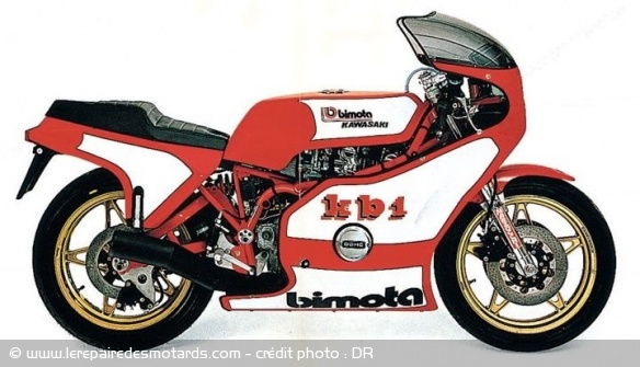 La Bimota KB1 des années 70 La Bimota KB1 des années 70