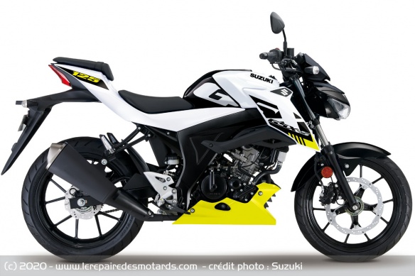 Suzuki GSX-S 125 Yellow Suzuki GSX-S 125 Yellow