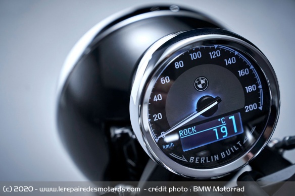Compteur analogique de la BMW R 18