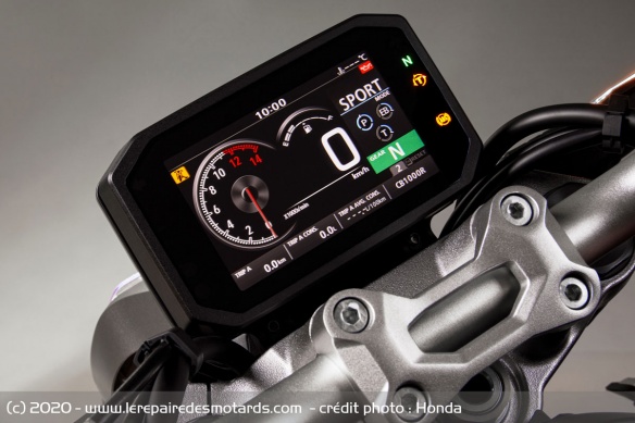 Compteur de la Honda CB 1000 R Compteur de la Honda CB 1000 R