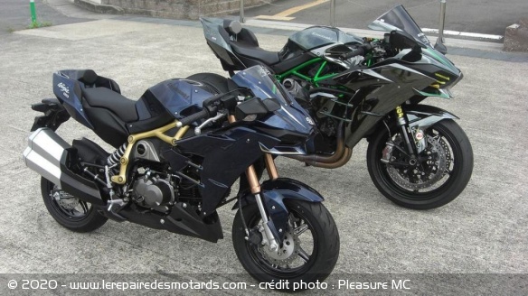 Kawasaki H2 en version 125 cm3
