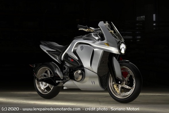 Moto électrique Soriano Motori Giaguaro V1S
