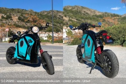 L'Ego promet une vitesse de pointe de 90 km/h et une autonomie de 120 km