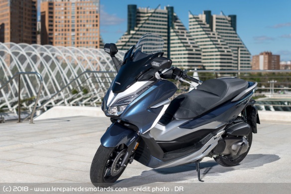 L'actuel Honda Forza 300 L'actuel Honda Forza 300