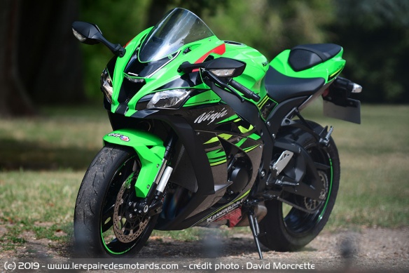 L'actuelle Kawasaki Ninja ZX-10R L'actuelle Kawasaki Ninja ZX-10R