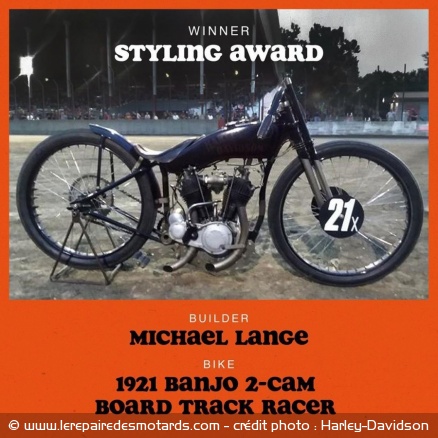 La Banjo 2-Cam de Michael Lange remporte le Styling Award La Banjo 2-Cam de Michael Lange remporte le Styling Award