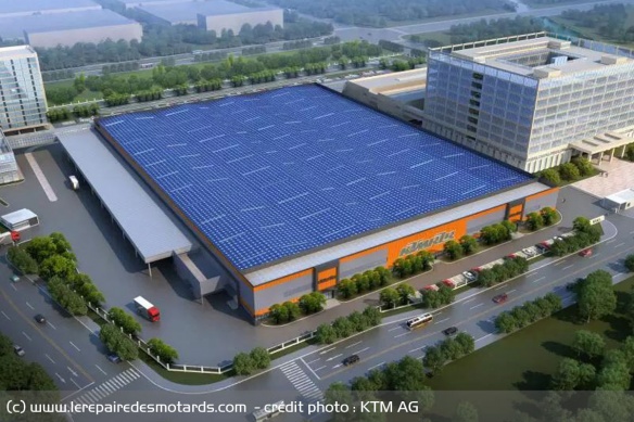 L'usine CF-Moto KTM qui produira la gamme 750