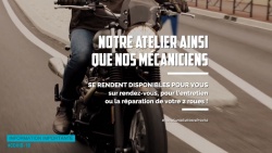 Ouverture des ateliers motos