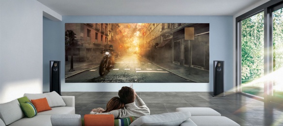 The Wall Luxury, la télé de 292 pouces par Samsung