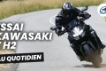 Essai moto Kawasaki Z H2 quotidien