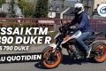 Essai moto KTM 890 R vs 790