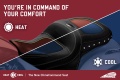 Une selle moto chauffante et/ou refroidissante