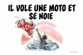 Il vole moto noie