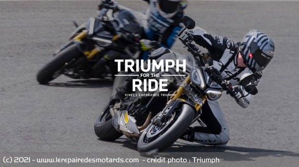 Triumph emmène les motards en Ride Triumph emmène les motards en Ride