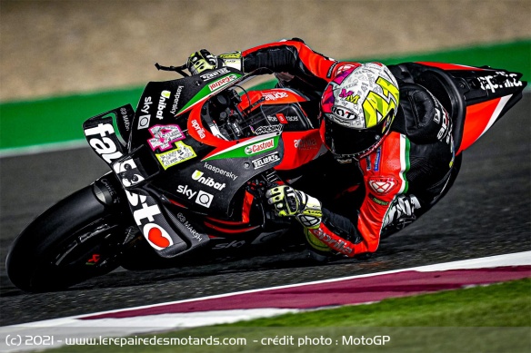 Espargaro et Aprilia ont bien progressé avec la nouvelle RS-GP Espargaro et Aprilia ont bien progressé avec la nouvelle RS-GP