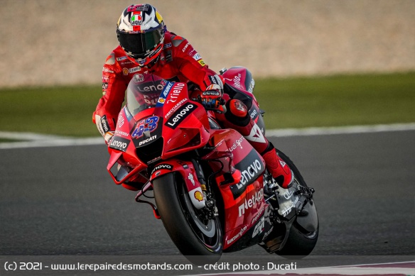 Jack Miller sur la Ducati Desmosedici GP21 Jack Miller sur la Ducati Desmosedici GP21
