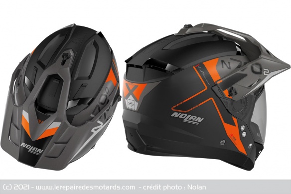 Casque Nolan N70-2X Bungee Casque Nolan N70-2X Bungee