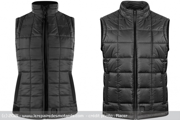Doudounes chauffantes Racer District Women et Men Doudounes chauffantes Racer District Women et Men