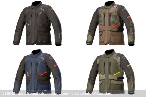 Veste Alpinestars Andes V3 Drystar Veste Alpinestars Andes V3 Drystar