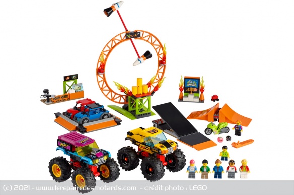 L'arène des cascadeurs (60295) des LEGO City Stuntz L'arène des cascadeurs (60295) des LEGO City Stuntz
