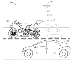 Une moto électrique à drone intégré