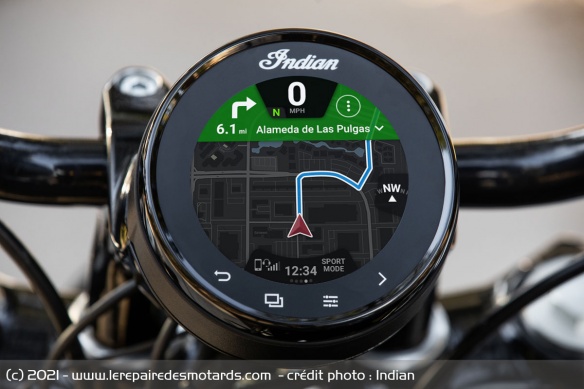 Les Chiefs reçoivent une version minimaliste du Ride Command, mais toujours connecté et largement personnalisable Les Chiefs reçoivent une version minimaliste du Ride Command, mais toujours connecté et largement personnalisable